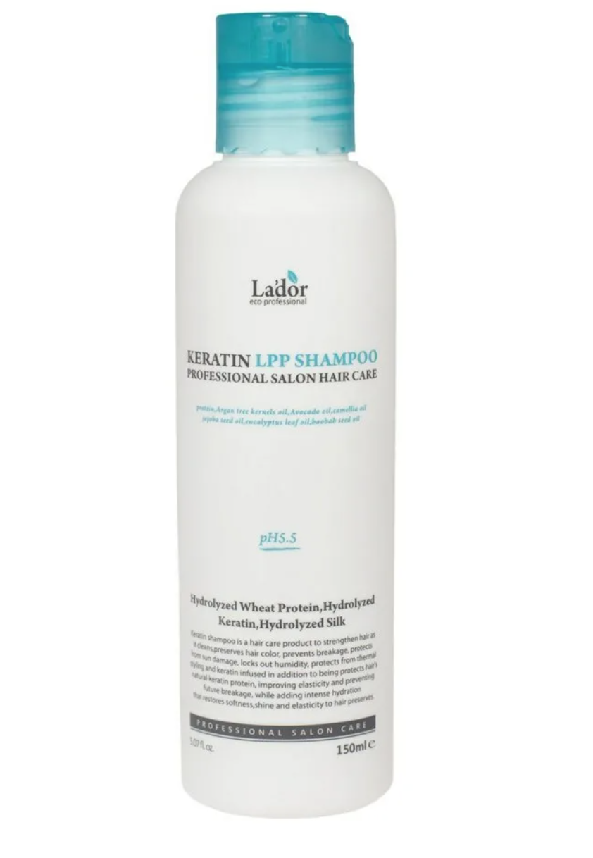 Lador бессульфатный шампунь для волос с кератином — 150 мл