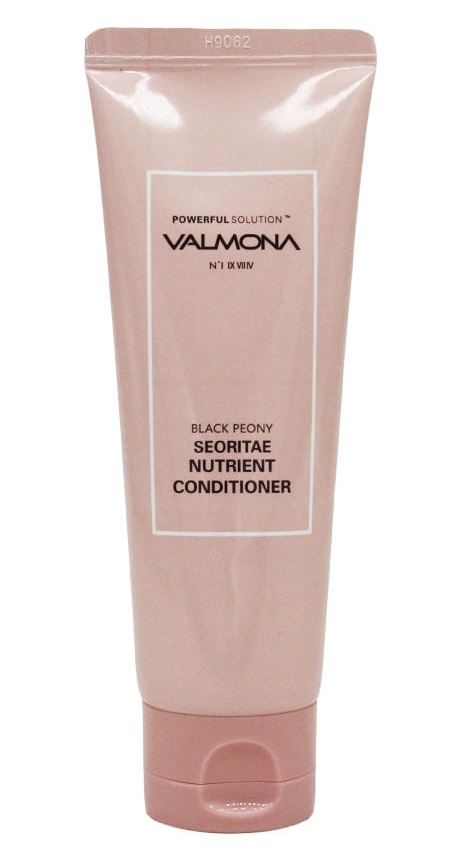 VALMONA Кондиционер для волос с черным пионом и бобами — 100 мл